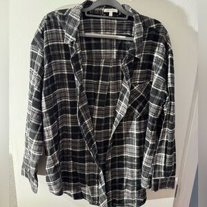 Maurices flannel button up shirt